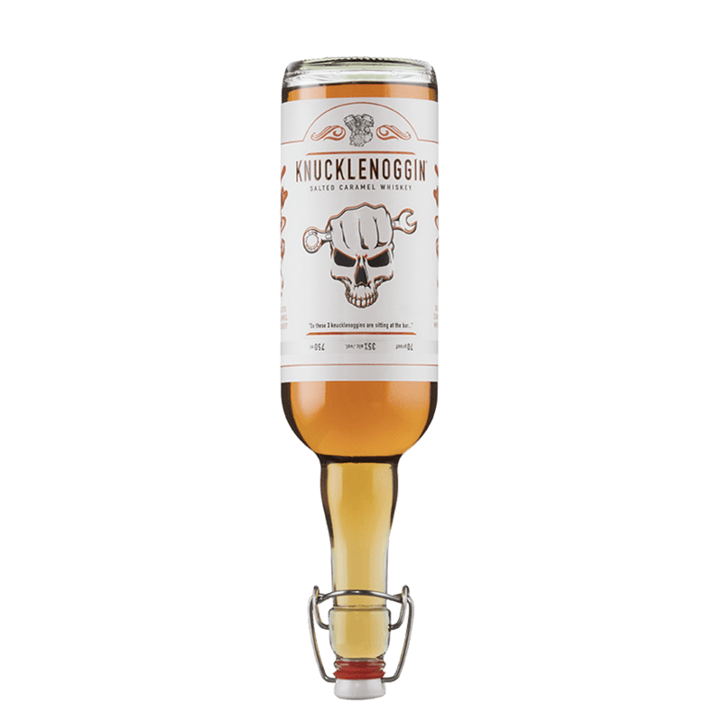 Knucklenoggin Salted Caramel Whiskey 750mL - Great American Craft Spirits