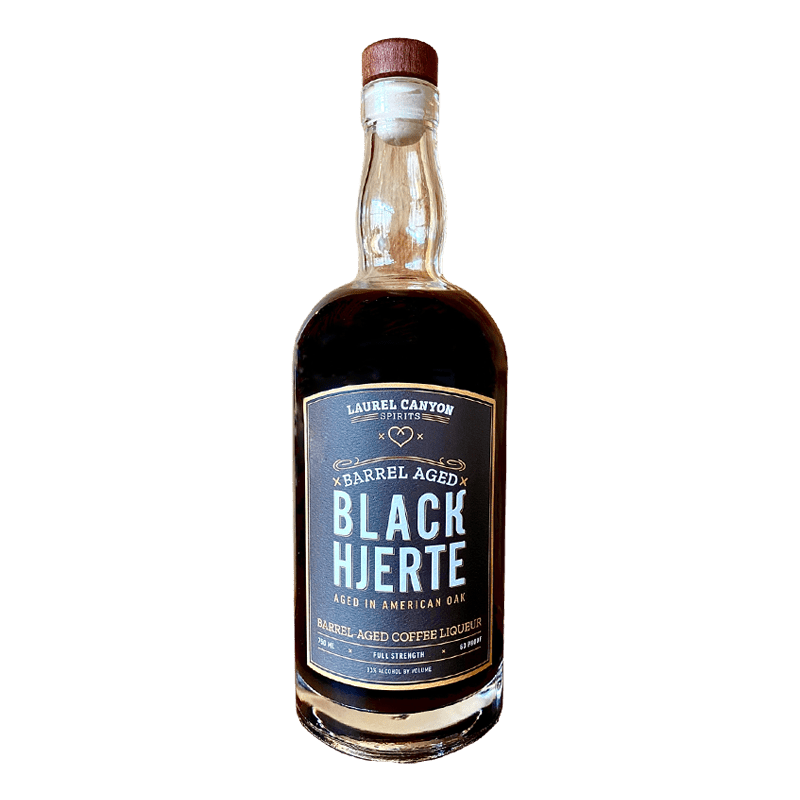 Laurel Canyon Black Hjerte Barrel - Aged Coffee Liqueur 750mL - Great American Craft Spirits