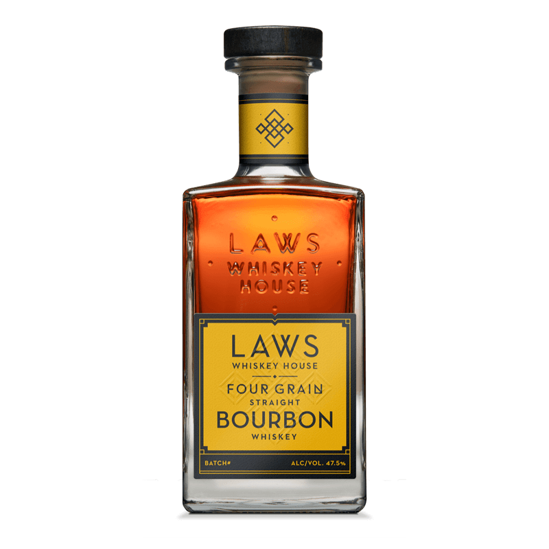 Laws Whiskey House Four Grain Bourbon Whiskey 750mL