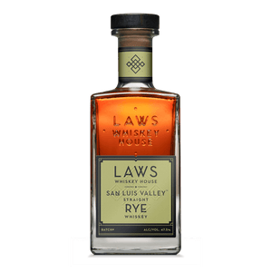 Laws Whiskey House Straight Rye Whiskey 750mL