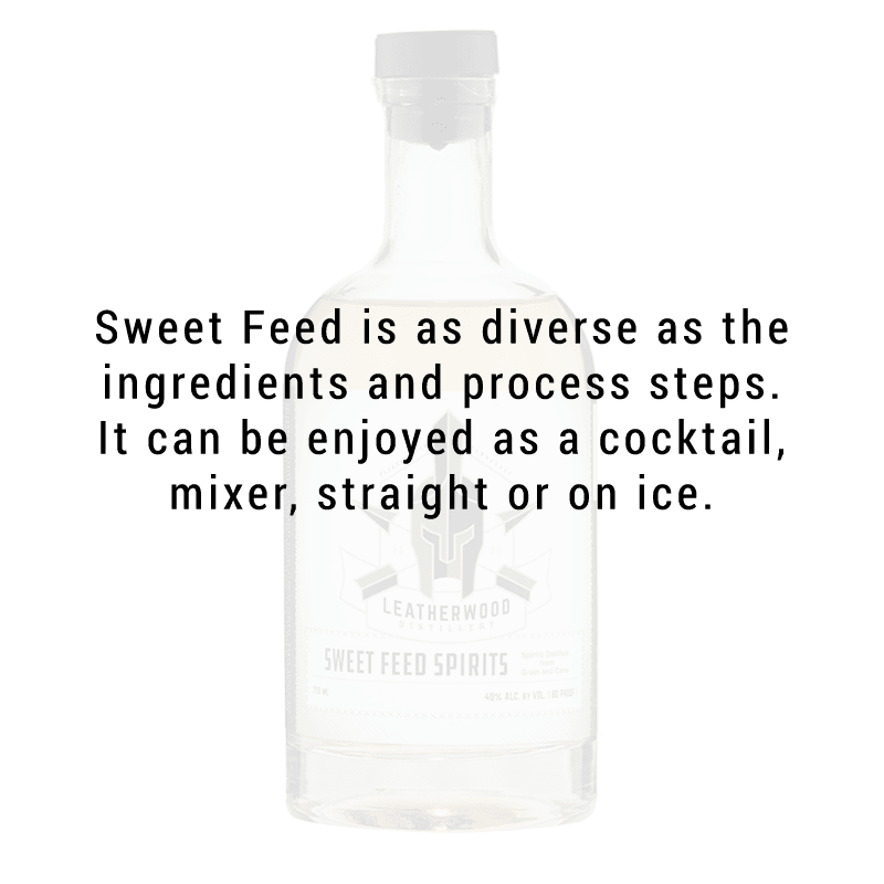 Leatherwood Distillery Sweet Feed Spirits 750ml - Great American Craft Spirits