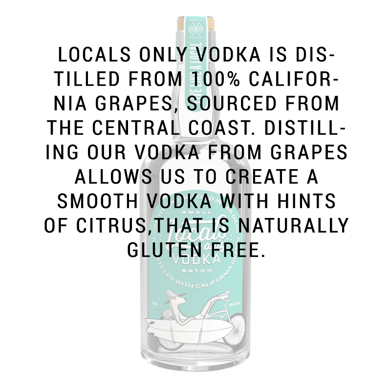 Buy Locals Only Vodka | Great American Craft Spirits