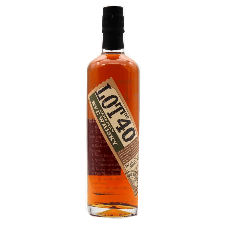 Buy Lot No.40 Canadian Rye Whiskey | Great American Craft Spirits