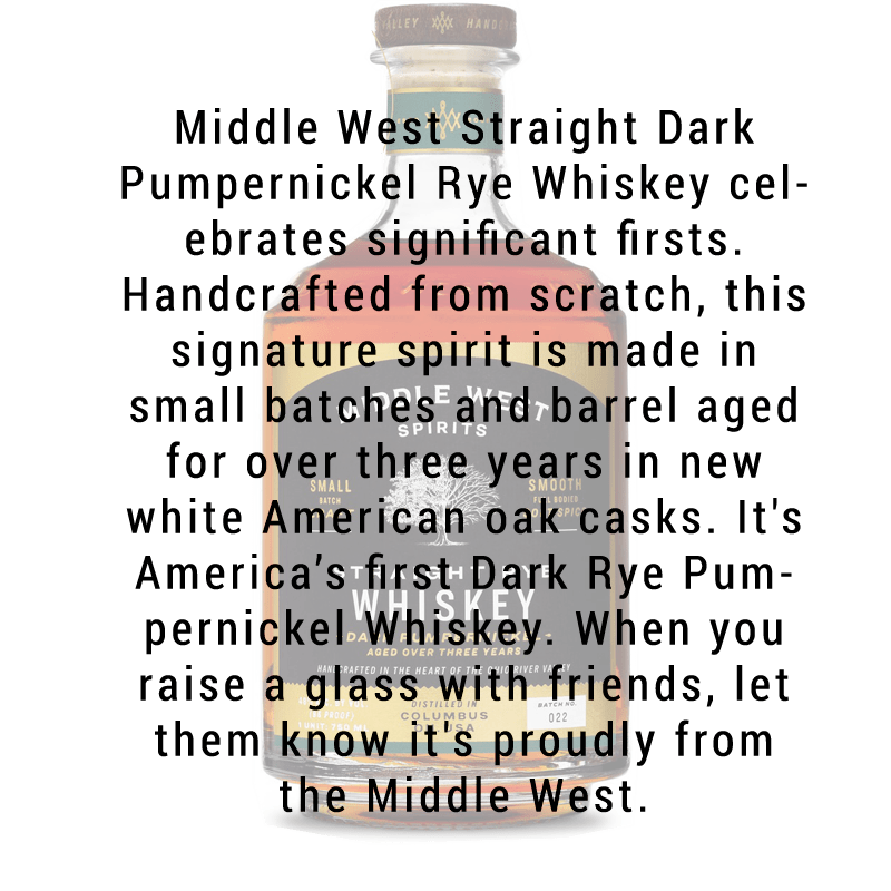 Middle West Spirits Dark Pumpernickel Rye 750mL