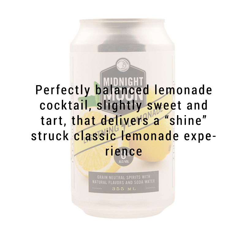 
            
                Load image into Gallery viewer, Midnight Moon Lightning Lemonade Cocktail 4 pack
            
        