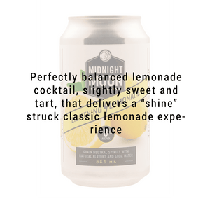 Midnight Moon Lightning Lemonade Cocktail 4 pack