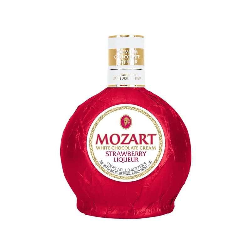 Mozart Strawberry Chocolate Cream Liqueur 750ml - Great American Craft Spirits