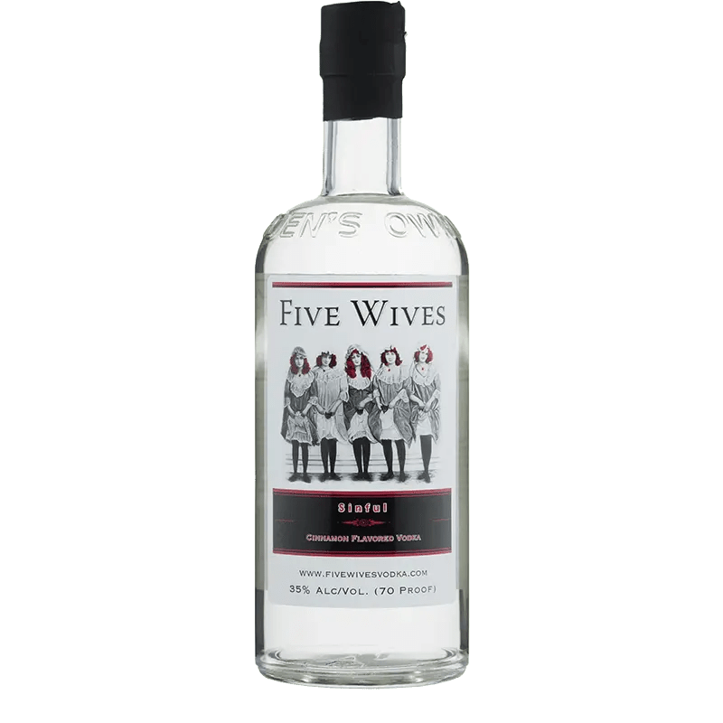 Buy Ogden's Distillery Five Wives Sinful Cinnamon Vodka | Great