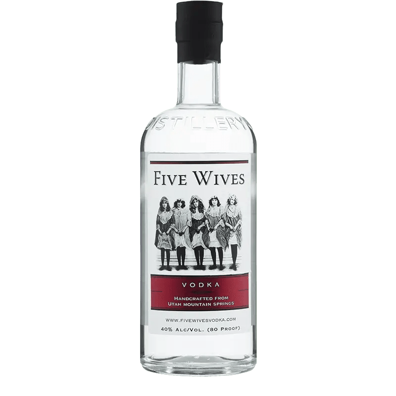 Ogden's Own Distillery Five Wives Vodka 750ml - Great American Craft Spirits