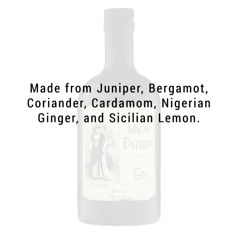 Ogden's Own Distillery Madam Pattirini Gin 750ml - Great American Craft Spirits