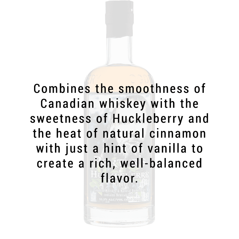 Ogden's Own Distillery Porter's Huckleberry Liqueur 750ml