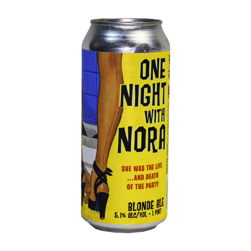 Paperback Brewing One Night With Nora Blonde Ale 16.oz