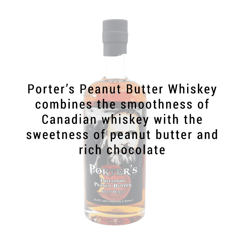 Ogden's Own Distillery Porter's Peanut Butter Whiskey 750ml