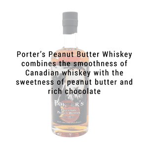 Ogden's Own Distillery Porter's Peanut Butter Whiskey 750ml