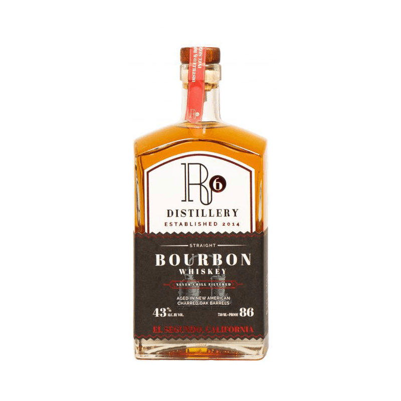 R6 Distillery Bourbon Whiskey 750mL - Great American Craft Spirits