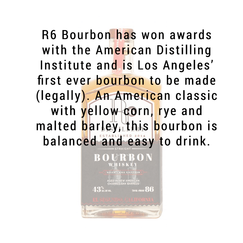 R6 Distillery Bourbon Whiskey 750mL - Great American Craft Spirits