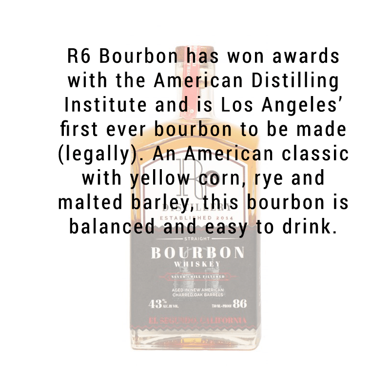 R6 Distillery Bourbon Whiskey 750mL