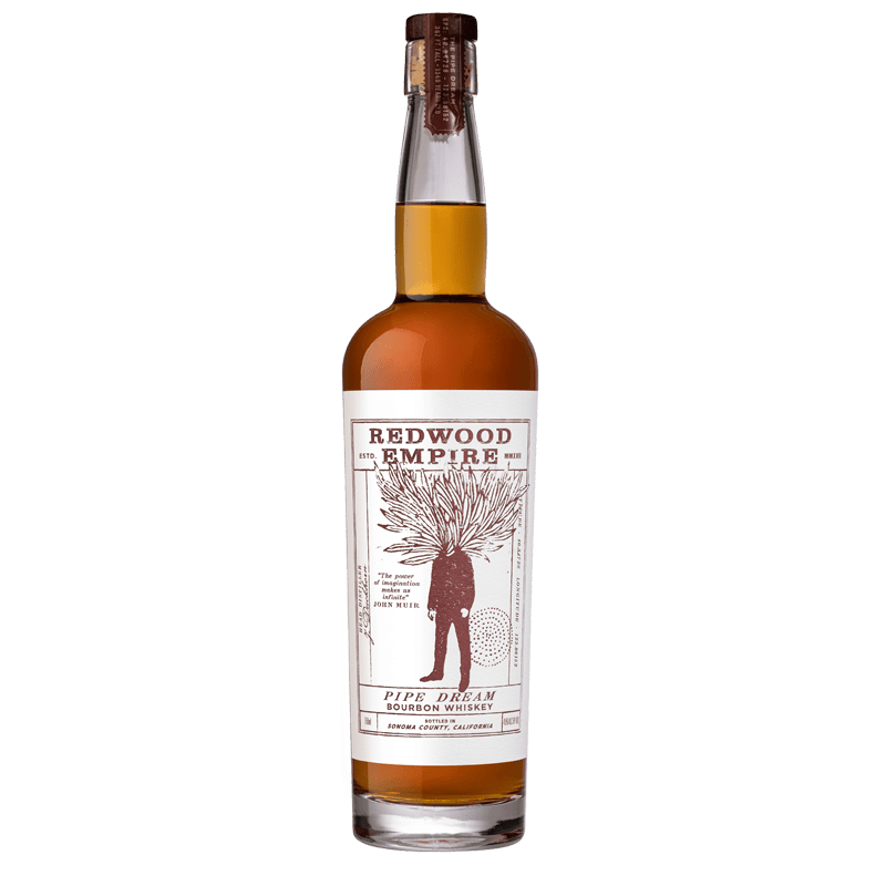 Redwood Empire Pipe Dream Bourbon Whiskey 750mL - Great American Craft Spirits