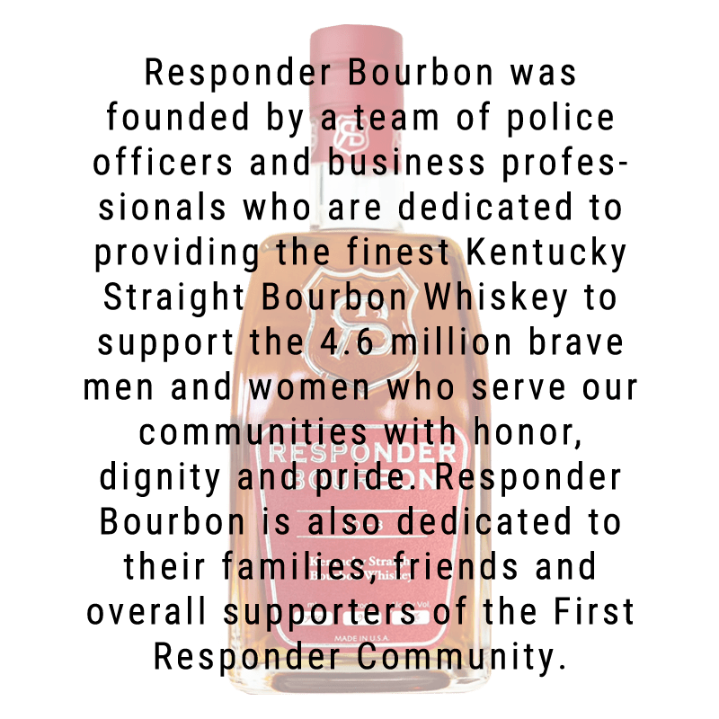 Responder Bourbon 10 - 8 750mL - Great American Craft Spirits