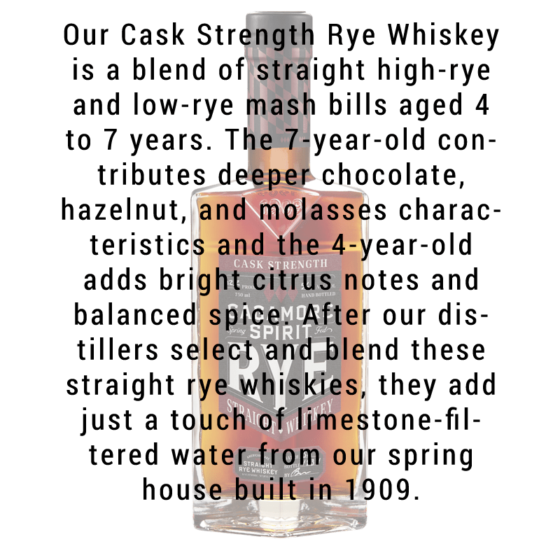 Sagamore Spirit Cask Strength Rye Whiskey 750mL - Great American Craft Spirits