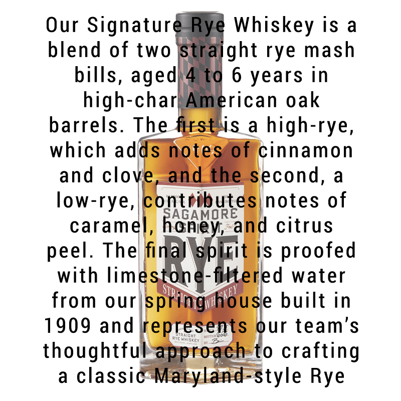 Sagamore Spirit Signature Rye Whiskey 750mL - Great American Craft Spirits