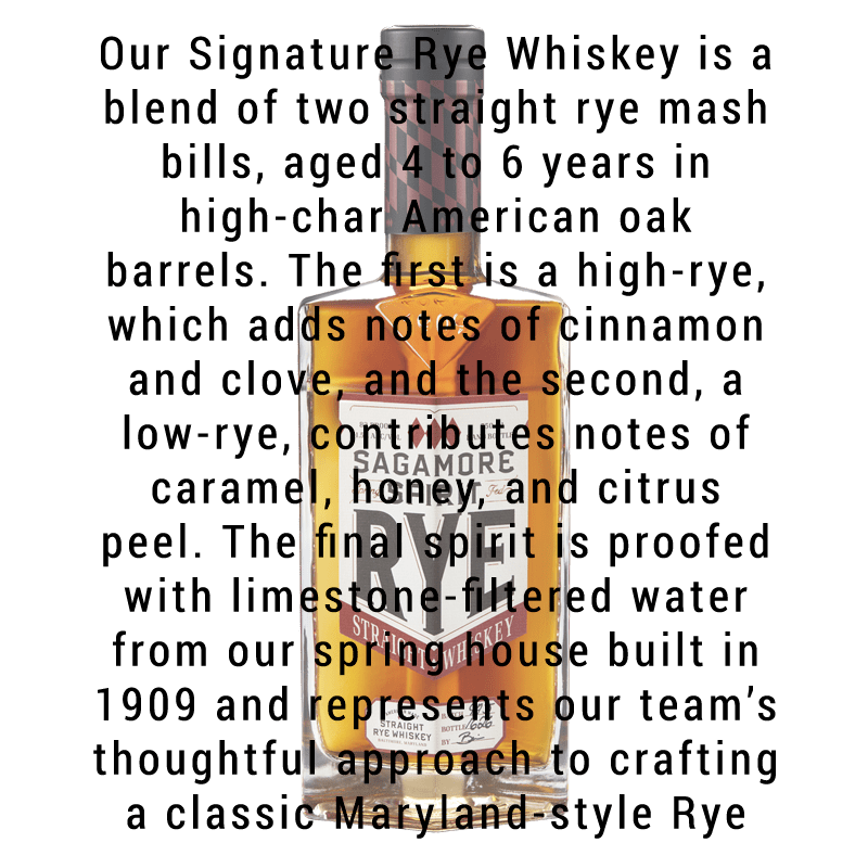 Sagamore Spirit Signature Rye Whiskey 750mL