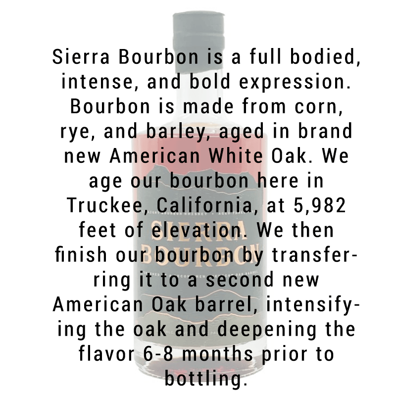 Old Trestle Sierra Bourbon Whiskey 750mL