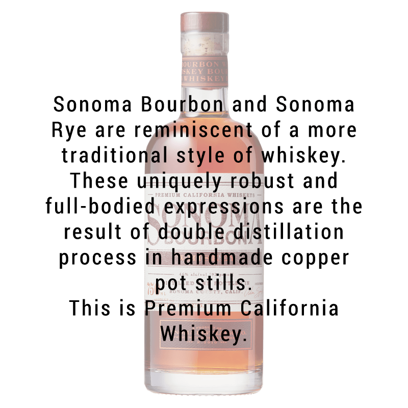 Sonoma Distilling Bourbon Whiskey 750mL