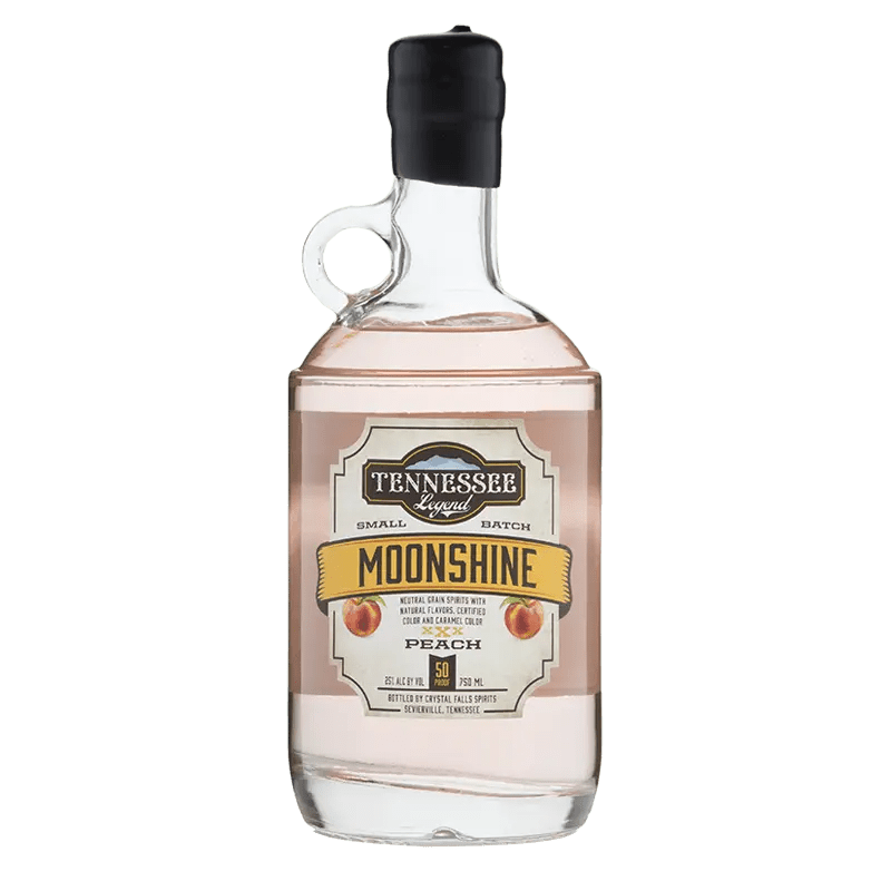 Tennessee Legend Peach Moonshine 750mL - Great American Craft Spirits