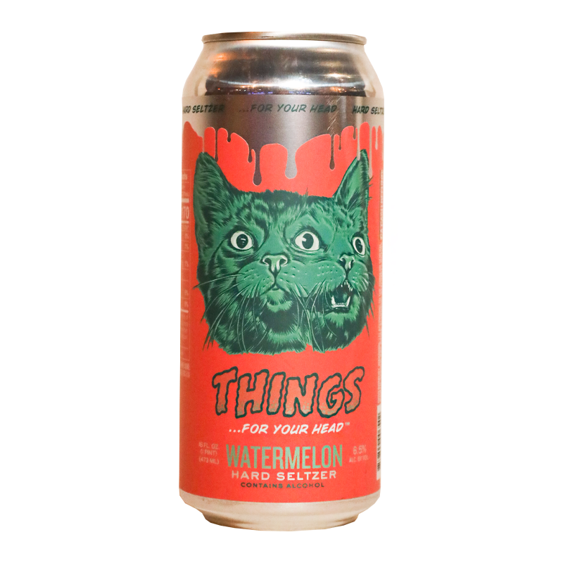 Things For Your Head Watermelon Hard Seltzer 16.oz