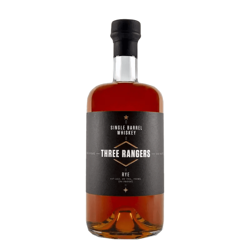 Three Rangers Rye Whiskey 750mL - Great American Craft Spirits