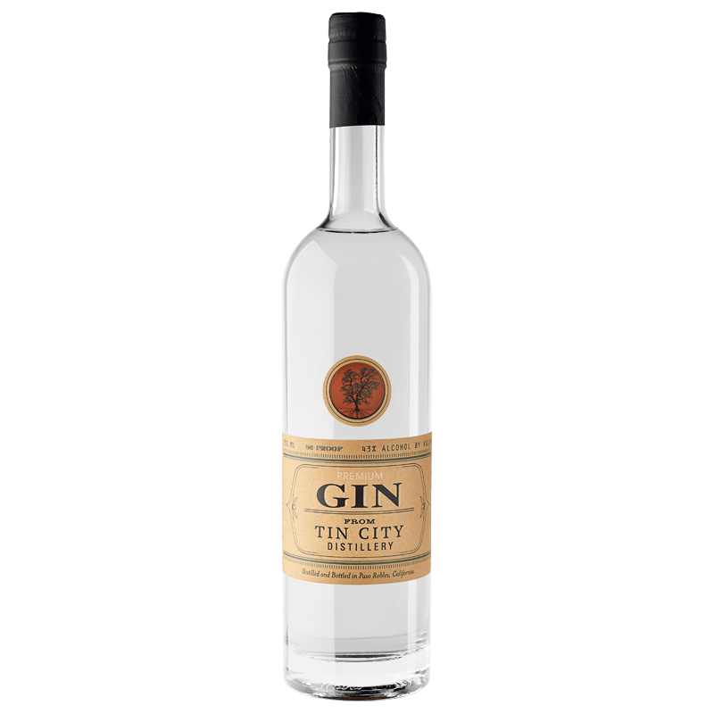 Gin Buy Tin City Distillery Premium Gin | Great American Craft Spirits