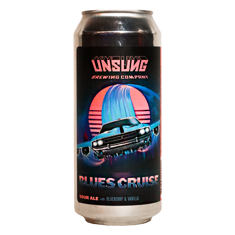
            
                Load image into Gallery viewer, Unsung Blues Cruise Blueberry Sour Ale 16.oz
            
        