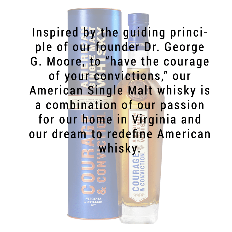Virginia Distilling Co. Courage & Conviction American Single Malt Whisky 750ml