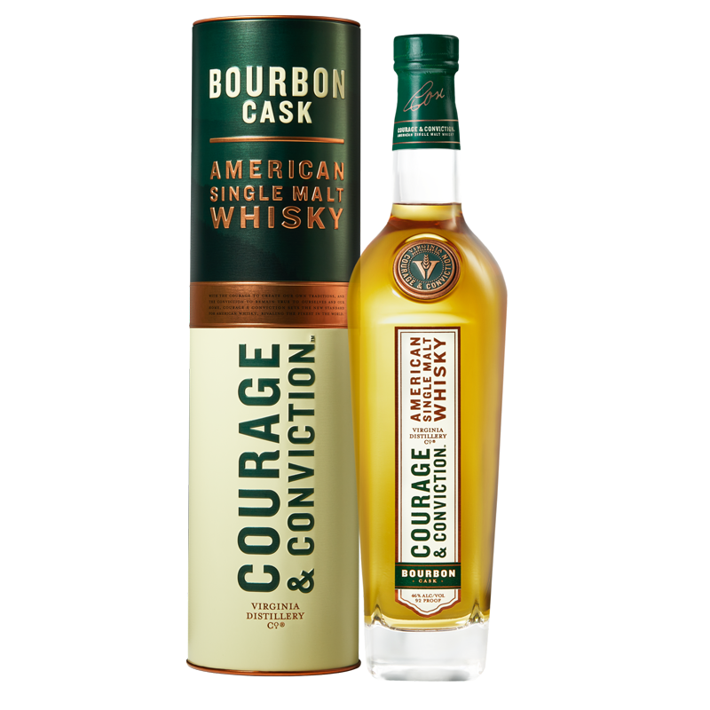 Virginia Distilling Co. Courage & Conviction Bourbon Cask Single Malt Whiskey 750ml