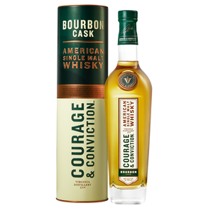 
            
                Load image into Gallery viewer, Virginia Distilling Co. Courage &amp;amp; Conviction Bourbon Cask Single Malt Whiskey 750ml
            
        