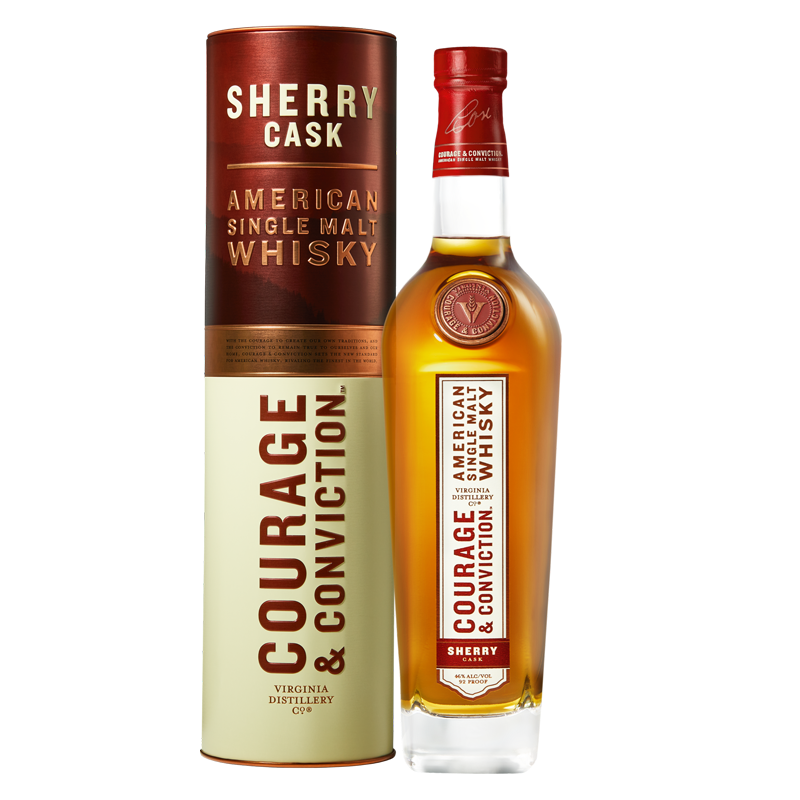 
            
                Load image into Gallery viewer, Virginia Distilling Co. Courage &amp;amp; Conviction Sherry Cask Single Malt Whiskey 750ml
            
        