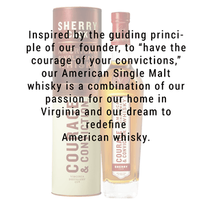
            
                Load image into Gallery viewer, Virginia Distilling Co. Courage &amp;amp; Conviction Sherry Cask Single Malt Whiskey 750ml
            
        