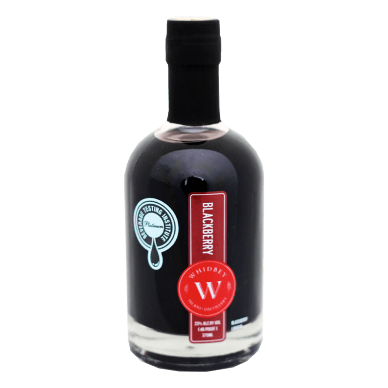 Whidbey Island Distillery Blackberry Liqueur 375mL - Great American Craft Spirits