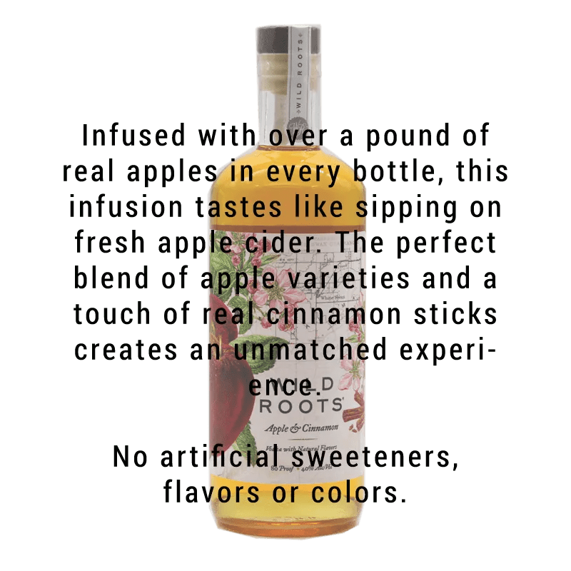 Buy Wild Roots Apple and Cinnamon Vodka | Great American Craft Spirits