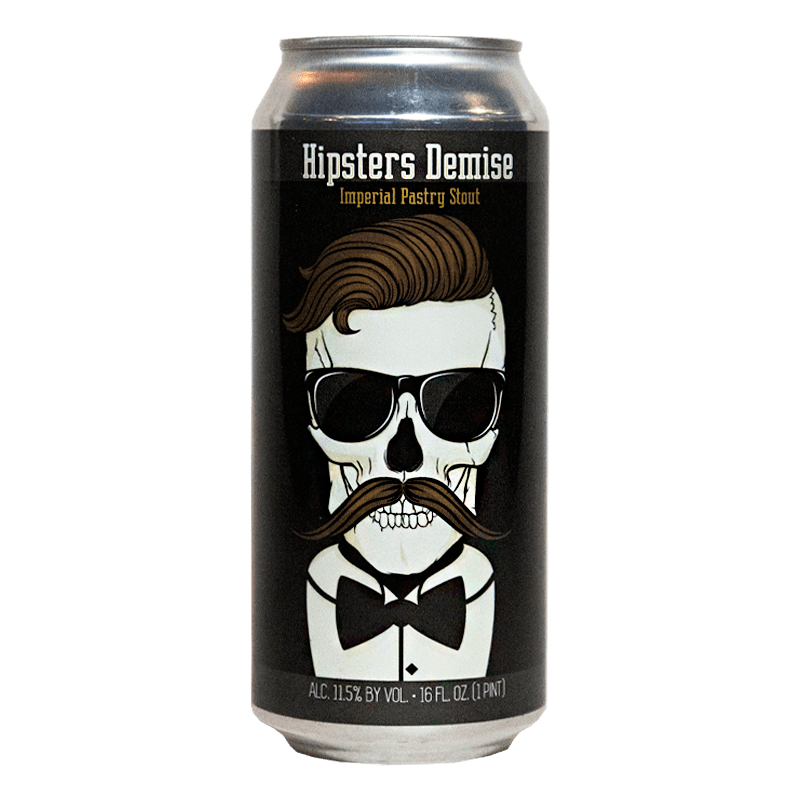 Wild Barrel Hipster Demise Imperial Pastry Stout 16.oz