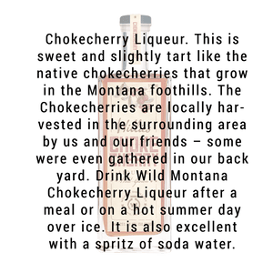 Willie's Distillery Wild Montana Chokecherry Liqueur 375ml