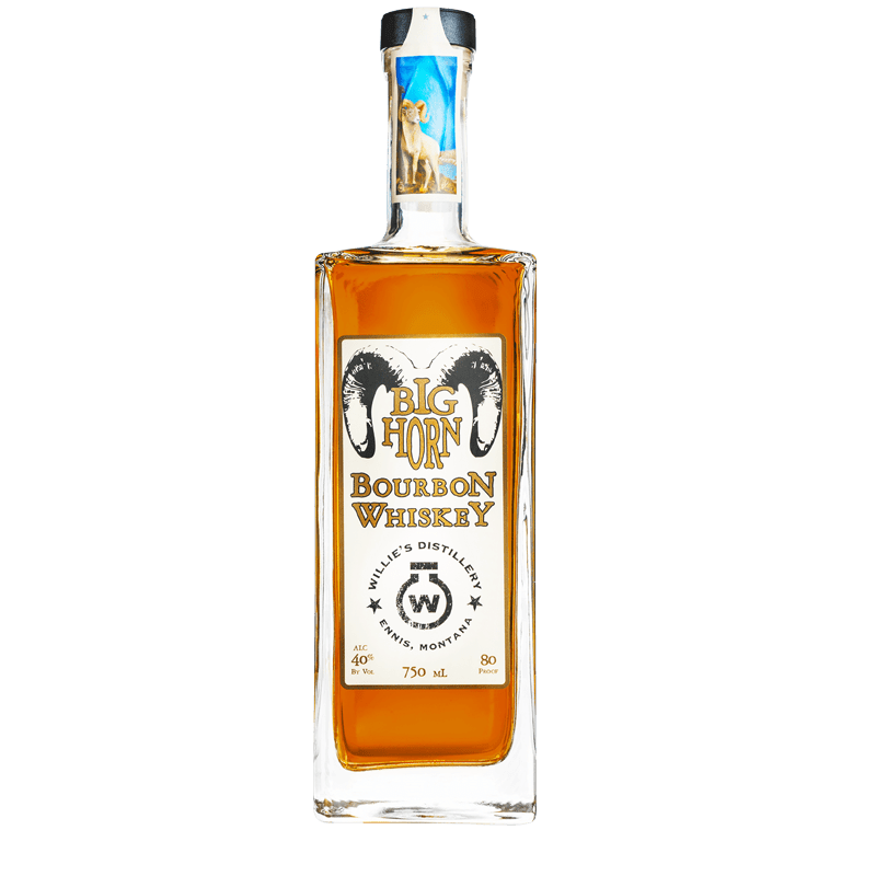 Willie's Distillery Bighorn Bourbon 750ml - Great American Craft Spirits