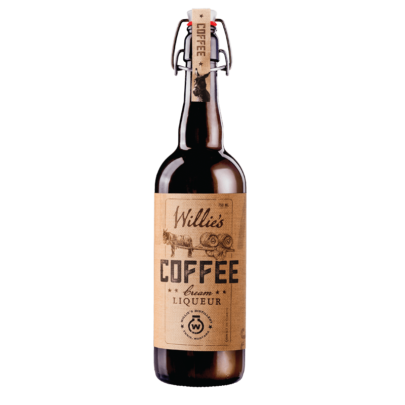 Willie's Distillery Coffee Cream Liqueur 750ml - Great American Craft Spirits