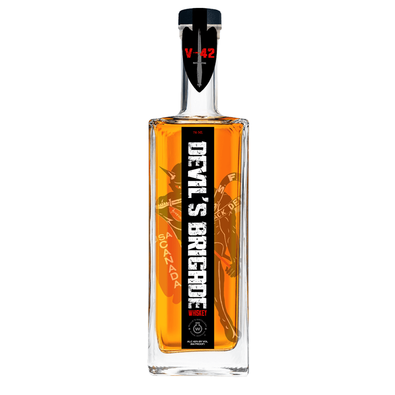 Willie's Distillery Devil’s Brigade Whiskey 750ml - Great American Craft Spirits