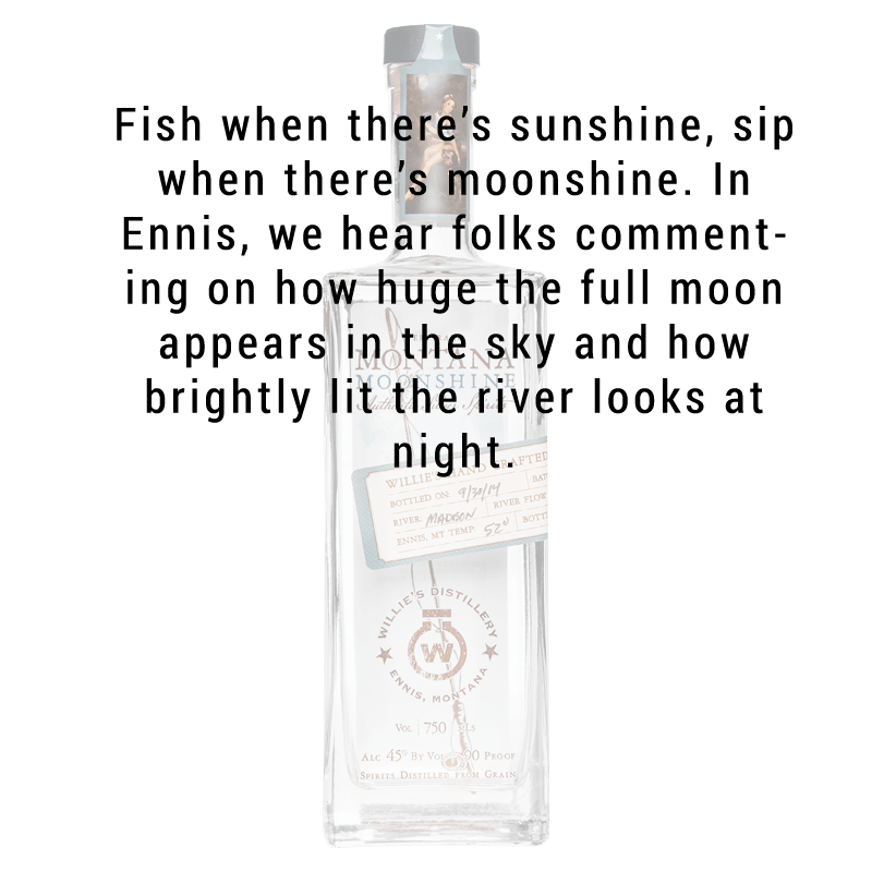 Willie's Distillery Montana Moonshine 750ml - Great American Craft Spirits