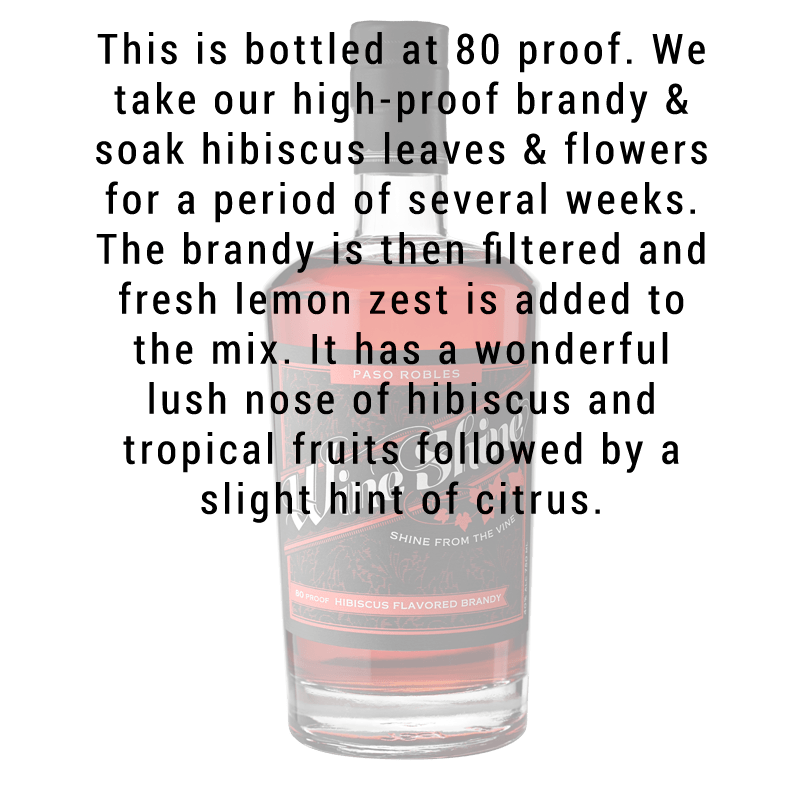 
            
                Load image into Gallery viewer, Wine Shine Hibiscus Brandy 750ml
            
        