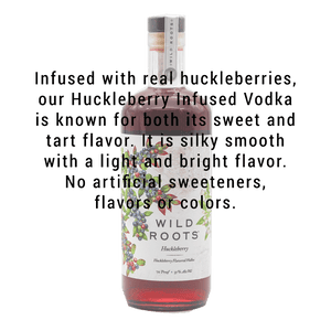 Wild Roots Huckleberry Vodka 750mL