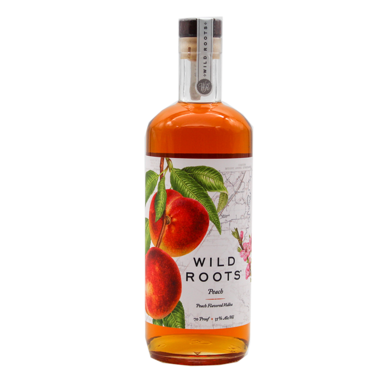 Wild Roots Peach Vodka 750mL